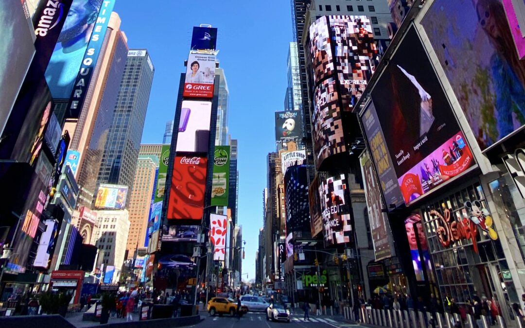 Todo sobre Times Square, el lugar más emblemático de Nueva York.