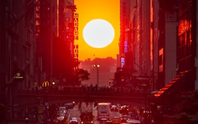 El Manhattanhenge Inverso despide 2024 y da la bienvenida a 2025