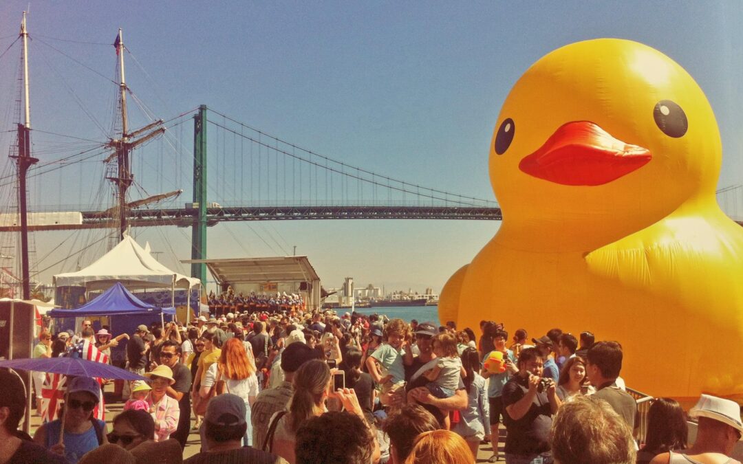 El pato de goma más grande del mundo llegará a Nueva York