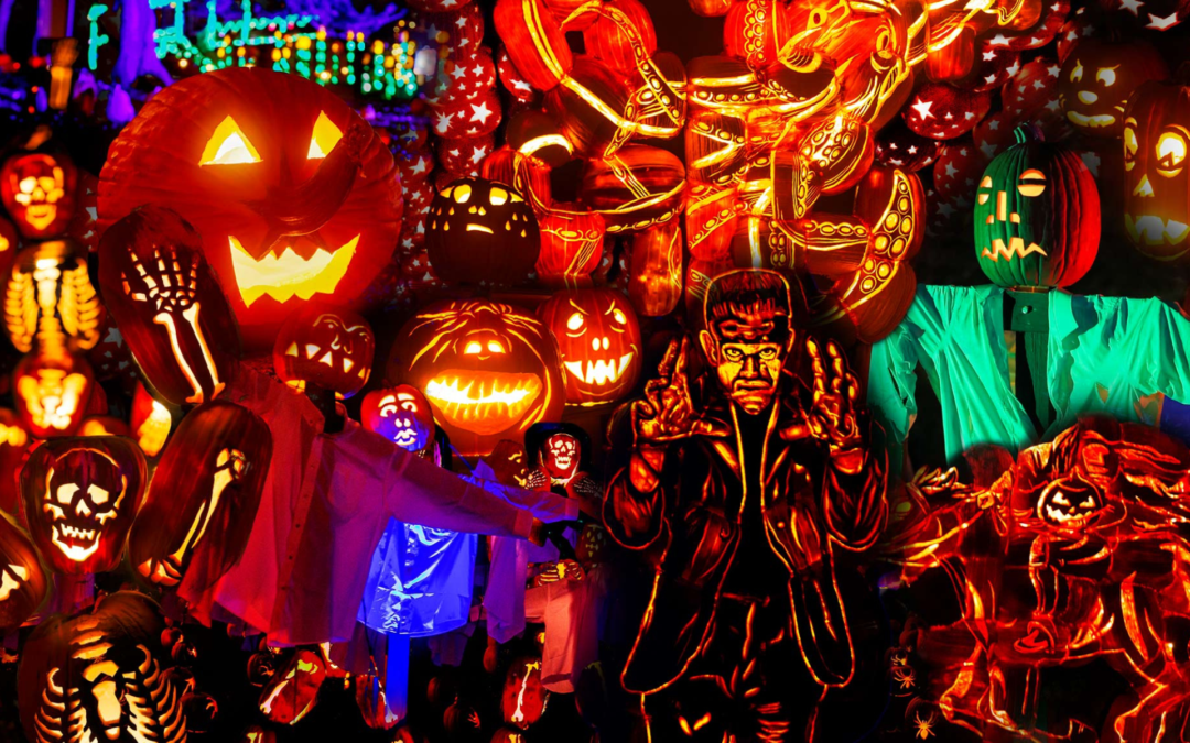 Mas de 7 mil calabazas iluminadas regresan al Great Jack O’Lantern Blaze 2024