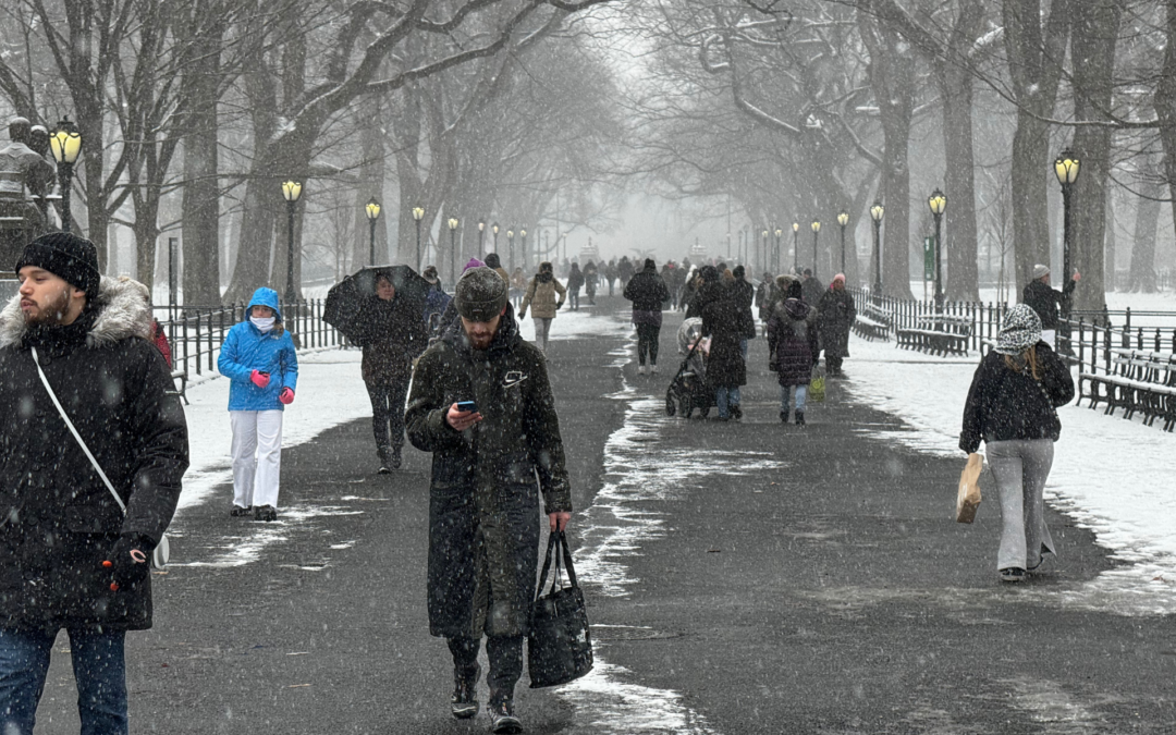 Condiciones climáticas invernales extremas: Nueva York se prepara para una nevada ligera mientras otros estados enfrentan hasta 10 pulgadas de nieve