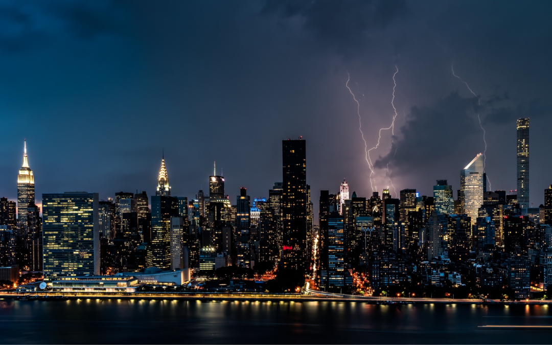 Tormenta eléctrica y posible formación de tornados esta tarde en Nueva York