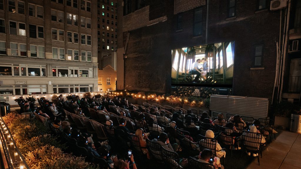 cine al aire libre