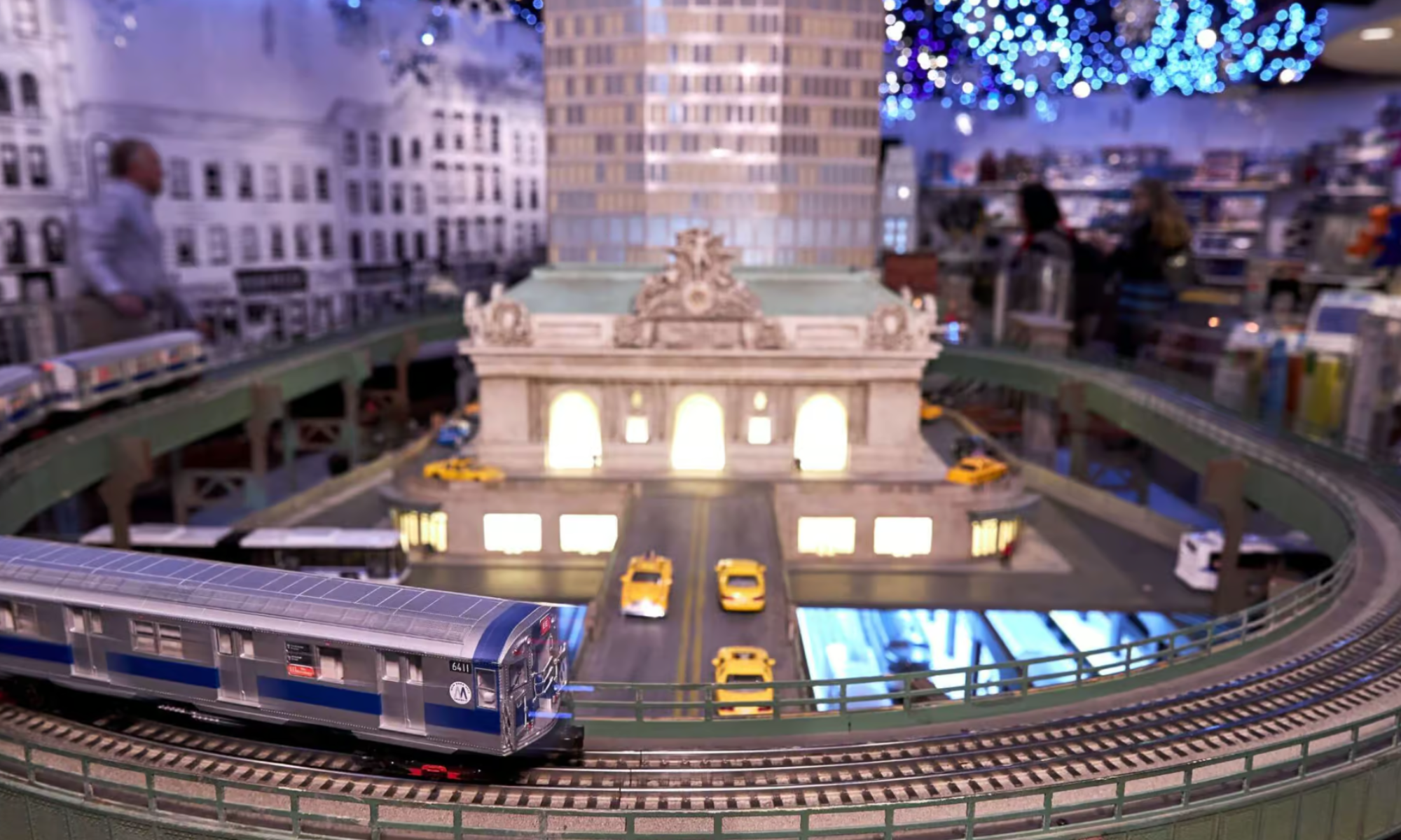 trenes en Grand Central