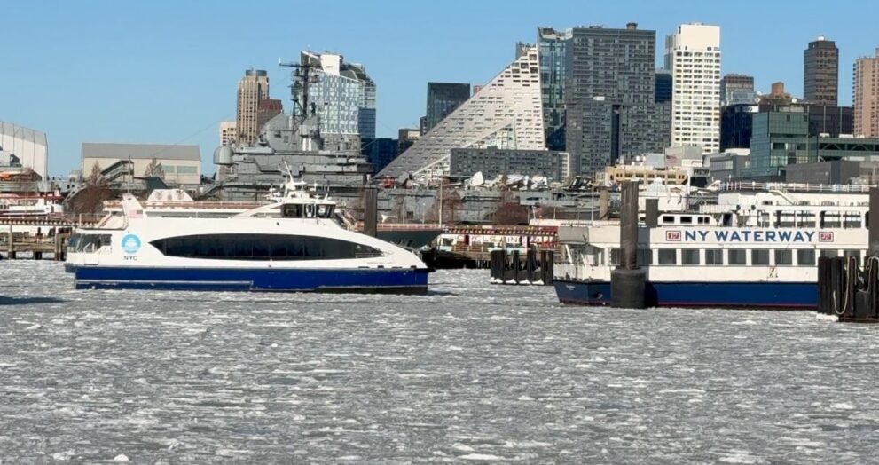 suspensión NYC Ferry