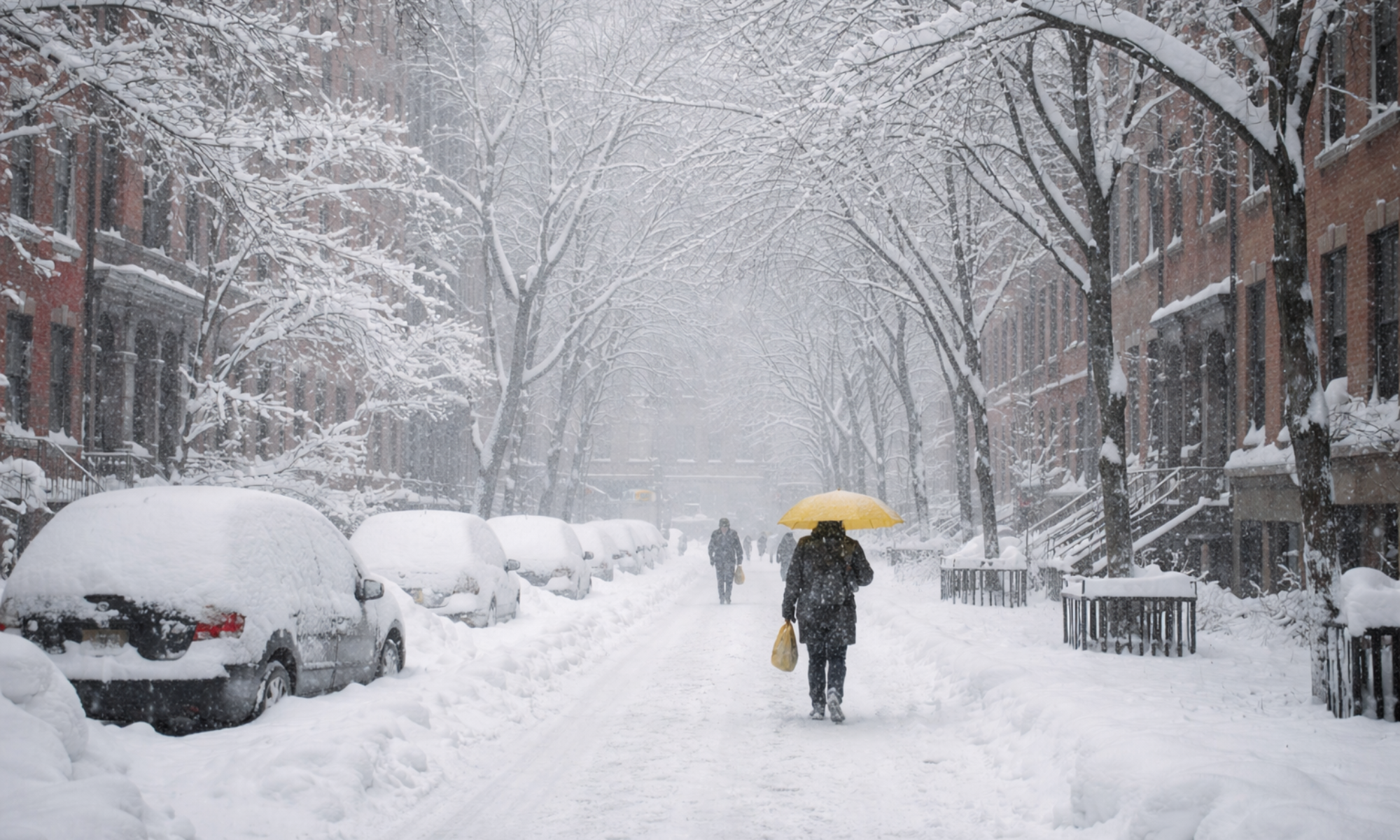 tormenta invernal en Nueva York