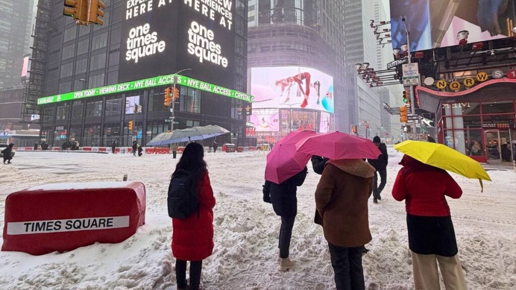 tormenta invernal en NYC