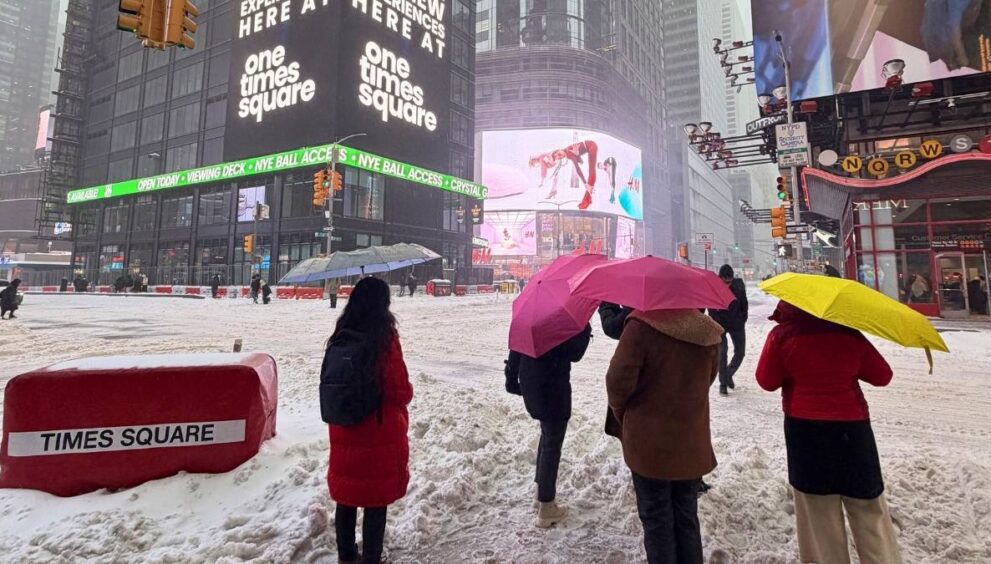 tormenta invernal en NYC