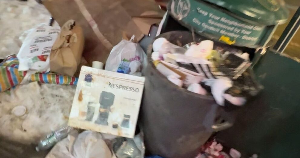 acumulación de basura